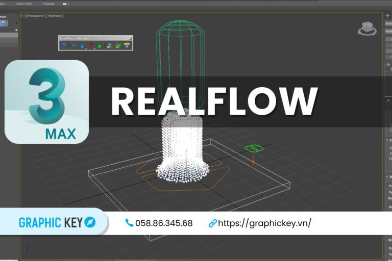 RealFlow mô phỏng nước và đại dương chân thực trong 3DsMax