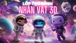 Lớp tạo hình nhân vật 3D - Graphic Key