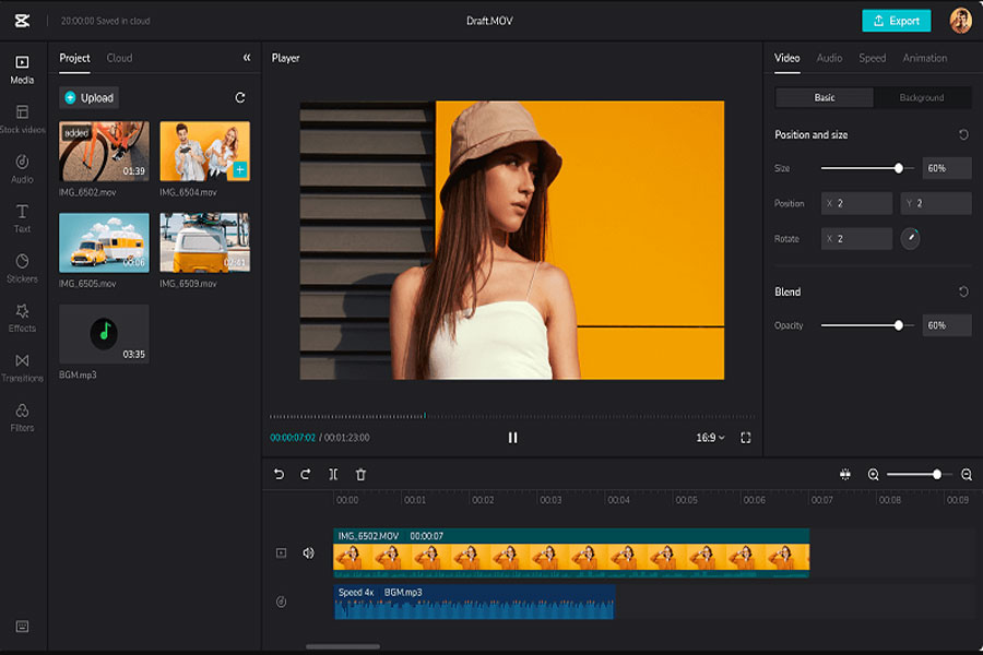Capcut là phần mềm chỉnh sửa video nổi tiếng