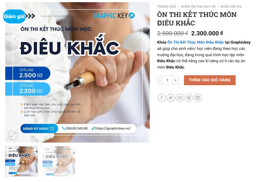 Graphic Key chuyên cung cấp các khóa học thiết kế nội thất tại TPHCM