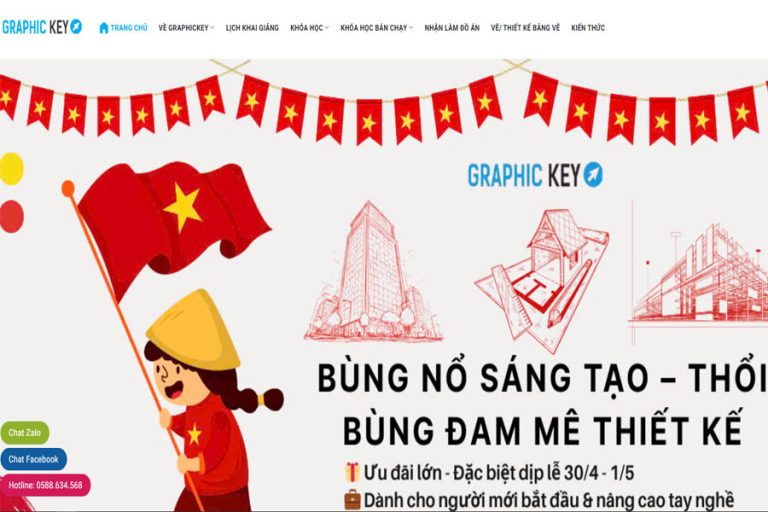 Graphic Key là nơi đào tạo thiết kế chuyên nghiệp tại TPHCM