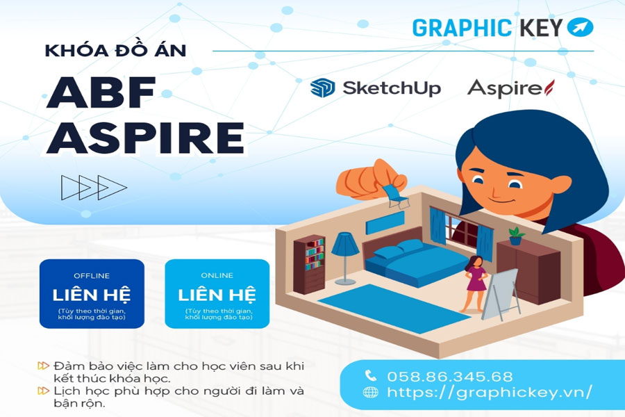 Khóa học đồ án ABF ASPIRE của Graphic Key