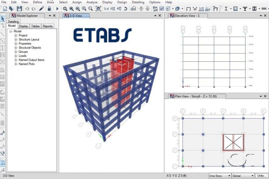 Khóa học sẽ là chương trình học kết hợp ETABS và SAFE