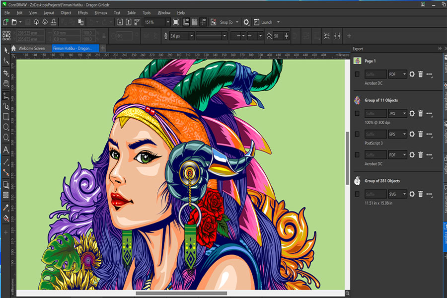 Phần mềm thiết kế CorelDRAW