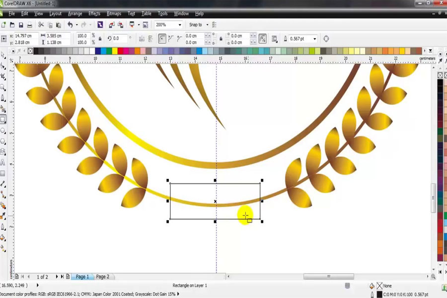 Thiết kế sản phẩm bằng CorelDRAW