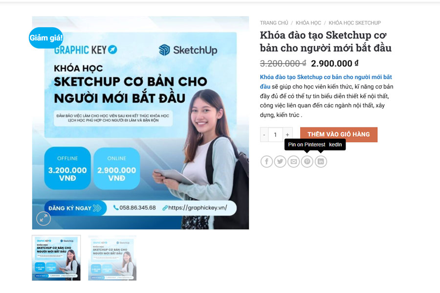 Lộ trình bài bản giúp học viên tự tiên thiết kế với SketchUp