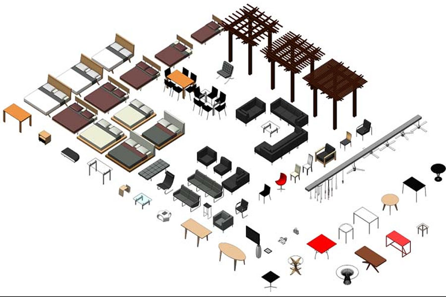 Thao tác với Revit Family