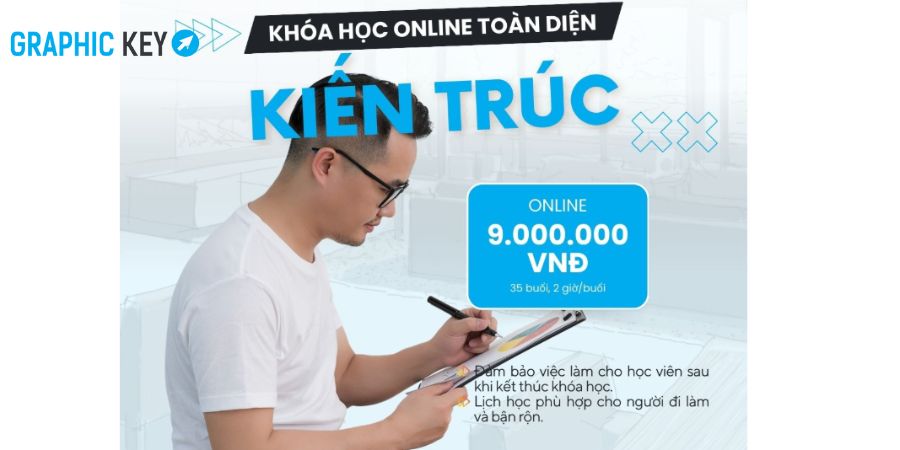 Học phí khóa học thiết kế kiến trúc TPHCM online