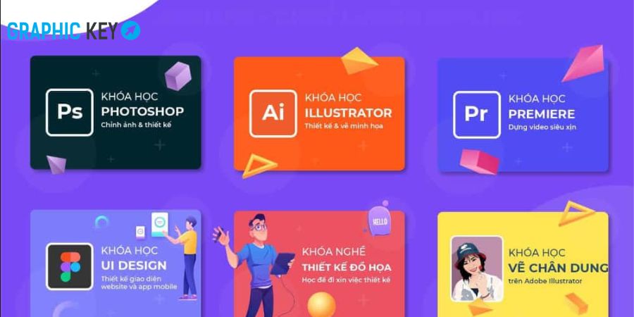 Kết thúc khóa học bạn sẽ vẽ được hình vector cơ bản đến nâng cao