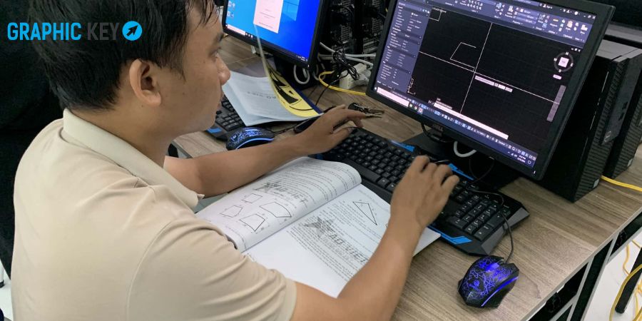 khóa học auto cad vẽ kiến trúc