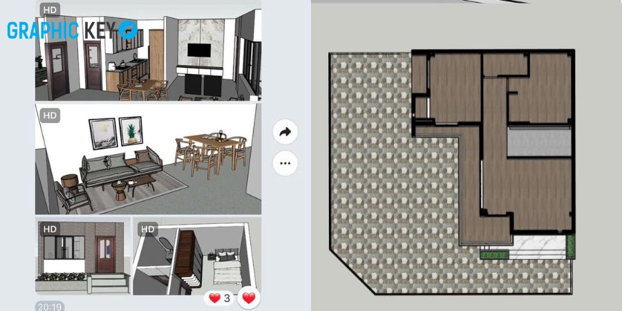 Buổi 10 học kết hợp phần mềm hỗ trợ vray