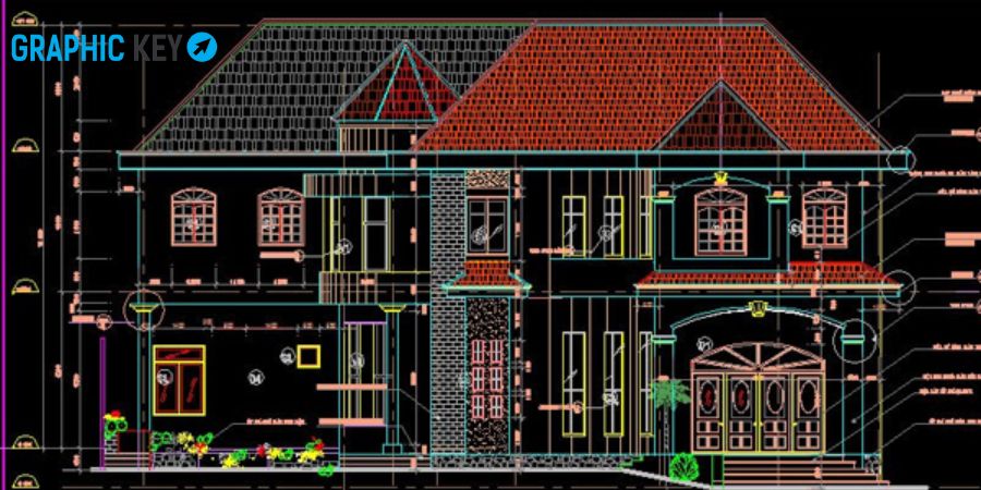 Khóa học autocad gồm 8 buổi 